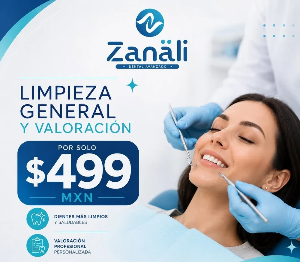 Valoración dental integral en Zanäli Coapa